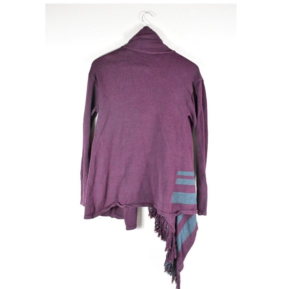 Cabi #3002 Port Fringe Wrap Sweater | Size Small - Picture 4 of 7